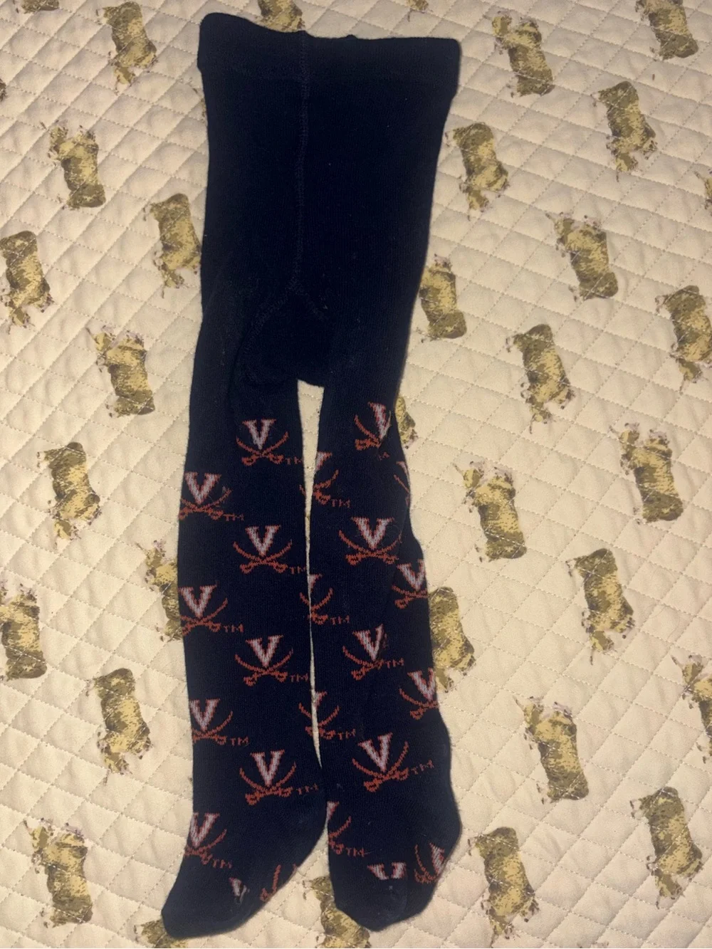 University of Virginia Logo Baby Tights